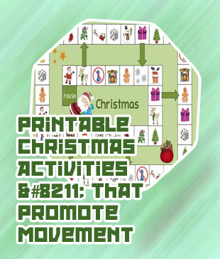 Christmas activity game