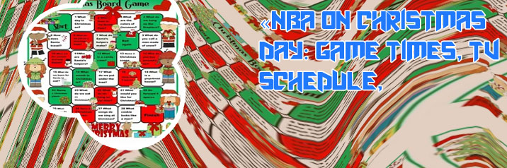 Christmas day games