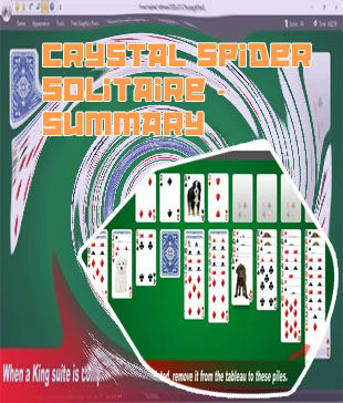 Free crystal spider solitaire