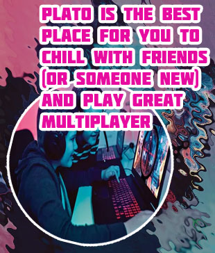 Online games with friends on computer